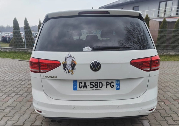 Volkswagen Touran cena 46900 przebieg: 84000, rok produkcji 2021 z Warszawa małe 254